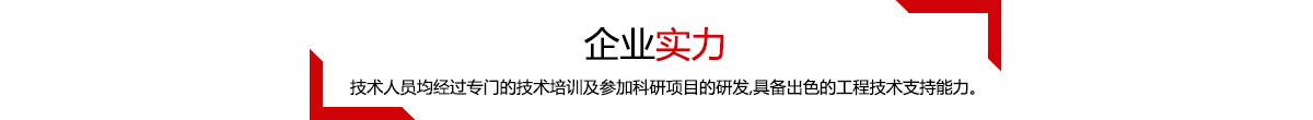企業(yè)實力，我們的每一位技術(shù)人員均具備出色的專業(yè)技能。